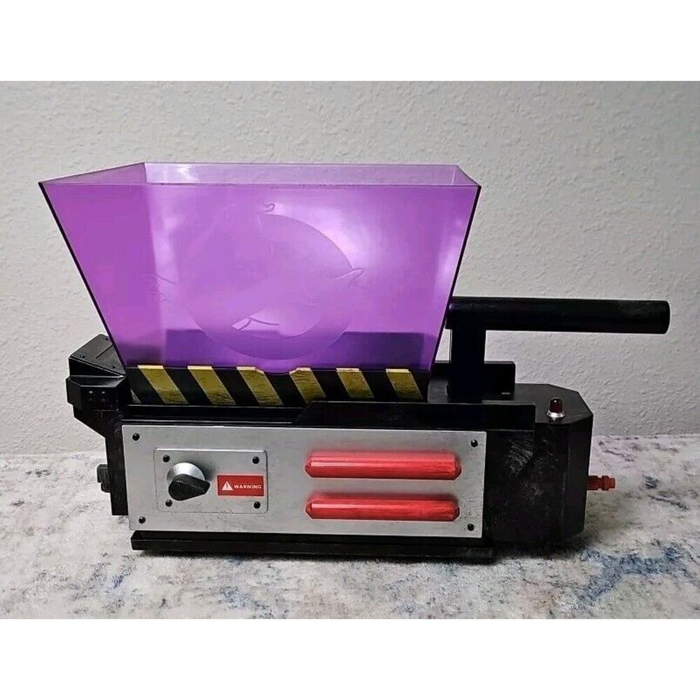 Ghost Trap Replica with Purple Hopper - Collectible Home Decor